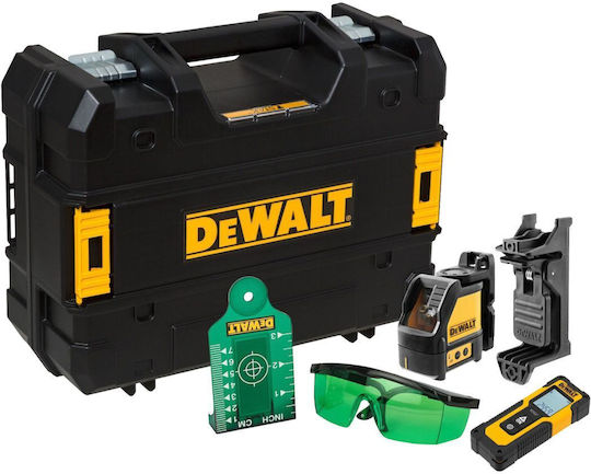 Dewalt Linear Laser Level Green Beam 1.5V with Working Range 30m