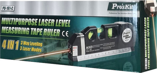 Proskit Linear Laser-Wasserwaage Roter Strahl