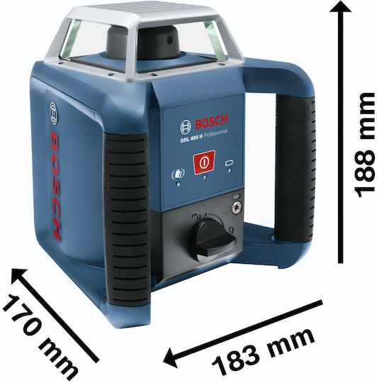 Bosch GRL400H Rotativ Nivelă Laser Fascicul Roșu 1.2V