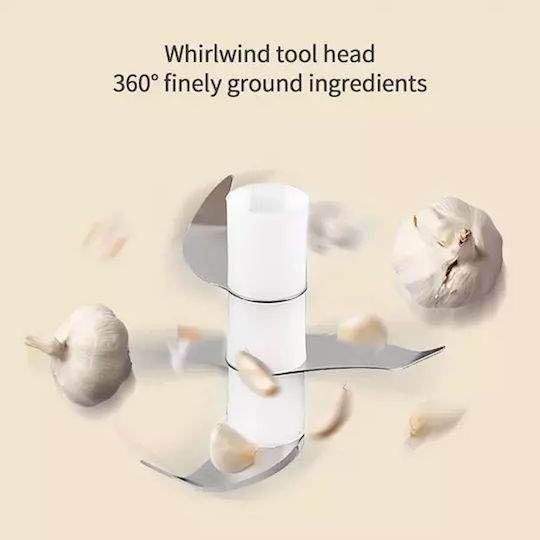 Πολυκόπτης Multi με Δοχείο 100ml Ροζ