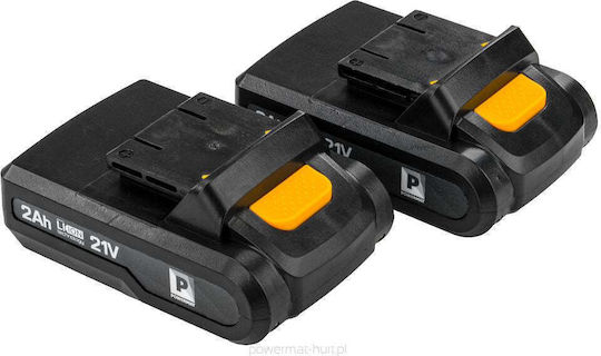 Powermat PM-WA-21V-2AT Akkuschrauber mit Batterie 21V