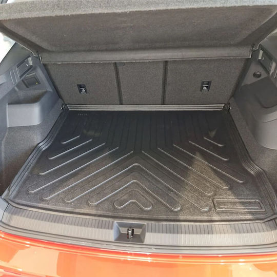 Trunk Mat 3D Tray Rubber TPE VW Tiguan 2024 Upper Level Black Rizline