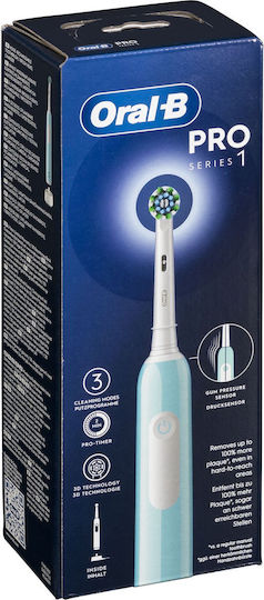 Oral-B Pro Series 1 Electric Toothbrush with Timer and Pressure Sensor Blue