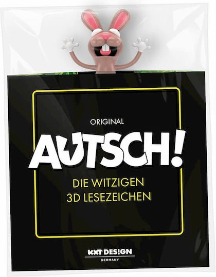 Kxt Des!gn Tiere 3D Flexibles Lesezeichen Hase