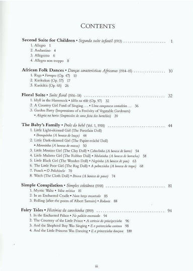 Villa-lobos ''prole Do Bebe'' Nr.1 & Other Works