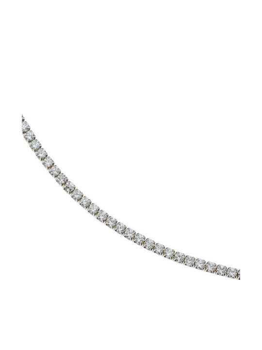 Jeweltude Κολιέ Ριβιέρα από Ασήμι