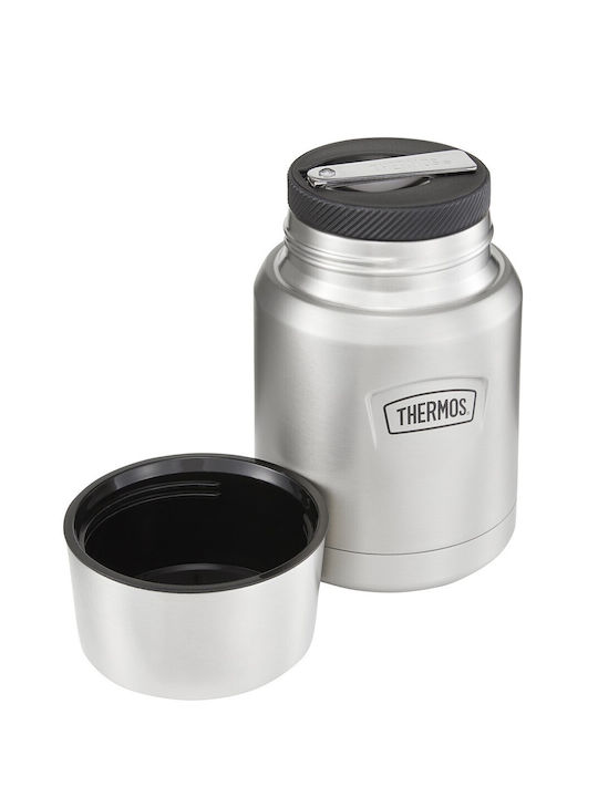 Thermos Δοχείο Φαγητού Inox Θερμός Γκρι 470ml
