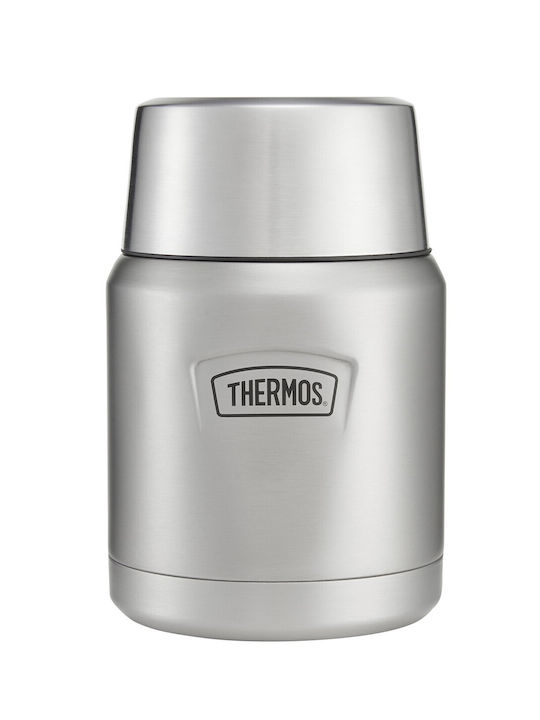 Thermos Δοχείο Φαγητού Inox Θερμός Γκρι 470ml