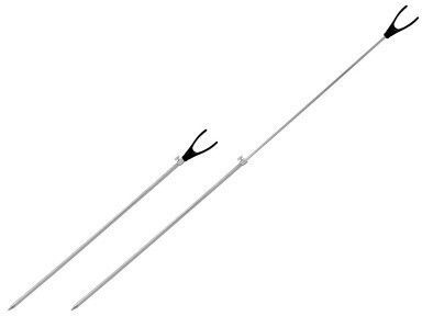 Delphin Stahl Teleskop-Rutenhalter Rückseite 50-90 cm