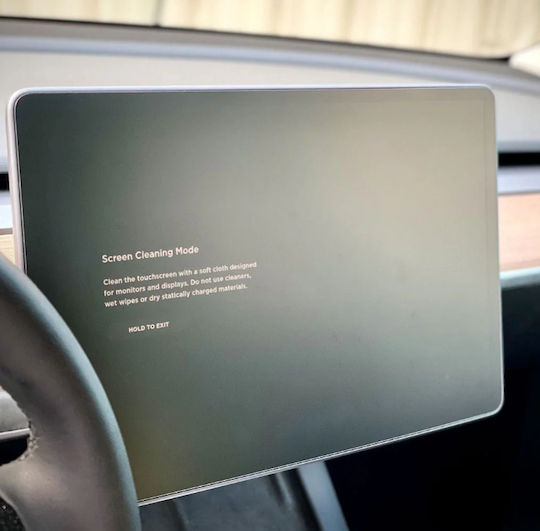 Matte Anti-Fingerprint Tempered Glass Screen Protector for Tesla Model 3 and Tesla Model Y