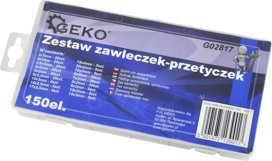Geko Αξεσουάρ Εργαλείων G02817 150τμχ