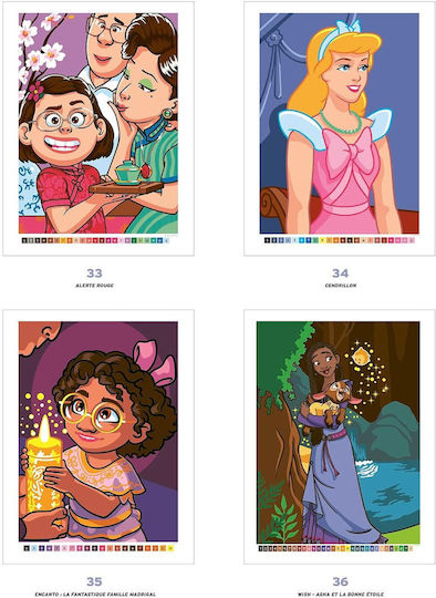 Disney Misterul Colorează după Numere Cele Mai Bune Eroine Cele Mai Bune Eroine 128 Pagini 2017259853