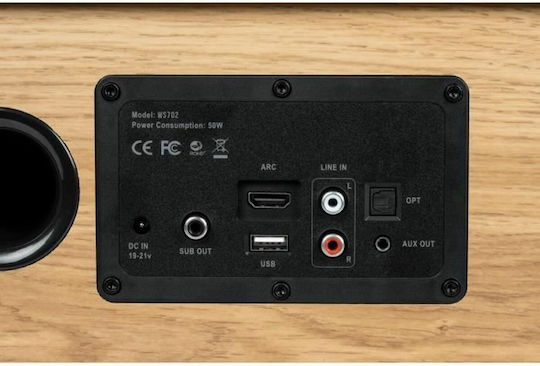 Thomson WS702 Ηχείο Bluetooth 150W Μπεζ