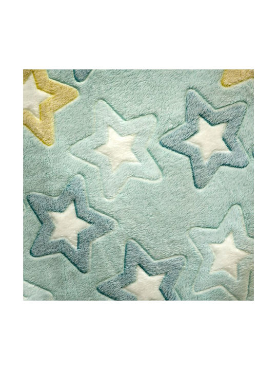 Lino Home Одеяло Флийс Светещо Mint 160x220cm