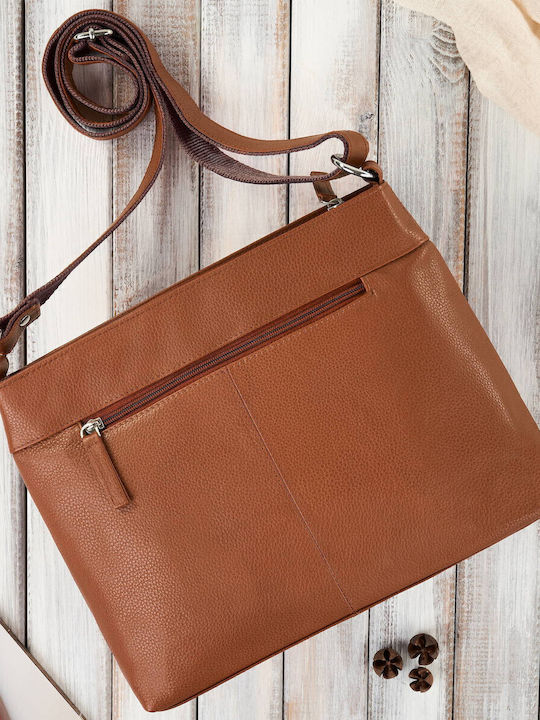 Leather Women's Bag Shoulder Silver