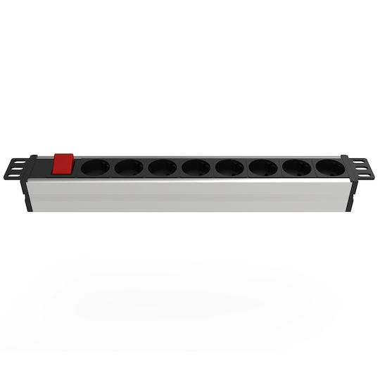 Canovate Πολύπριζο Rack PB-S08-100-116-103F-W 1τμχ