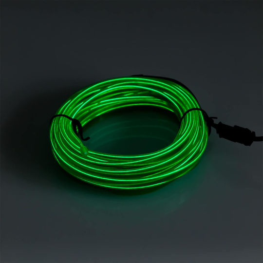 Bandă LED X-Wheat USB 5V Verde Lumină 5m cu Sursă de alimentare