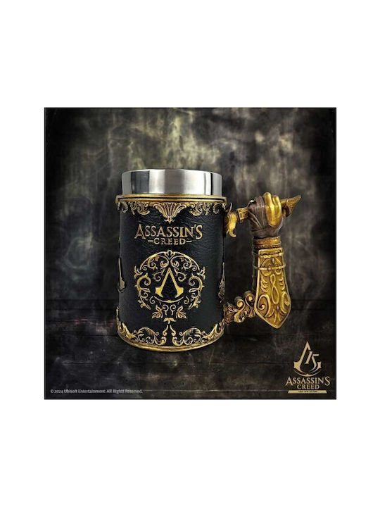 Nemesis Now Glass Beer, μπίρας made of Metal in Black Color