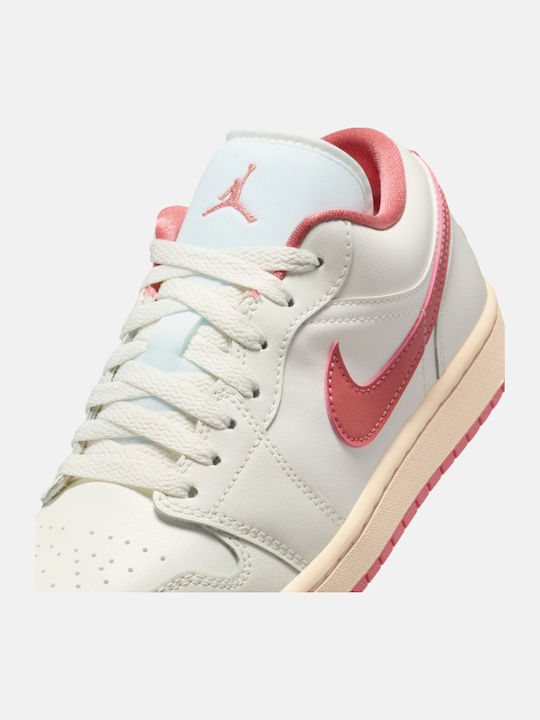 Air  1 Low Adidași pentru Femei Albă / Coral