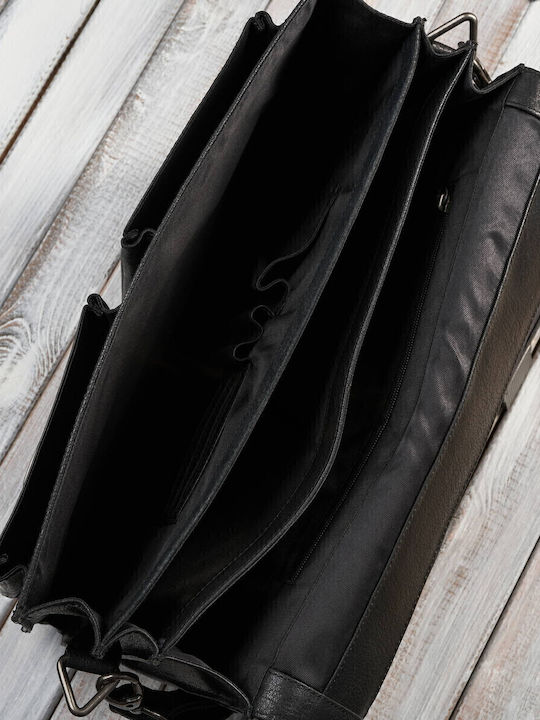 Lacoste Leder Herren Geldbörse Schwarz