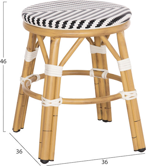 Σκαμνάκι από Αλουμίνιο Chino 36x36x46cm Σκαμνάκι από Αλουμίνιο Chino 36x36x46cm