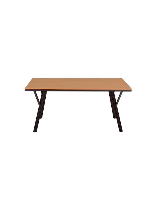 Tisch Stabil Fl6514 Brown 160x91x72cm