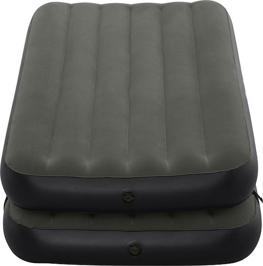 Bestway Aufblasbares Camping-Luftmatratze Einzel 188x99x25cm Grau