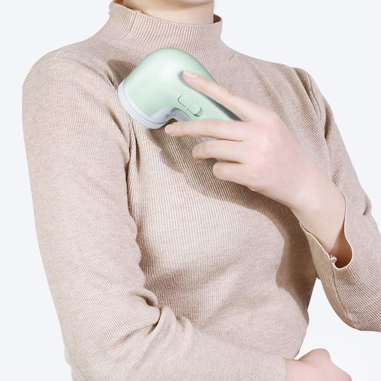 Rechargeable Fabric Shaver Green