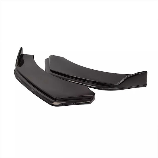 Set Universal Spoiler Față Auto 5 bucăți Negru Lucios Hw-0310
