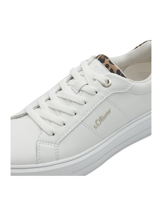Damen Sneakers White / Leopard