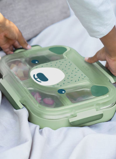 Monbento Ανοξείδωτο Παιδικό Δοχείο Φαγητού 0.95lt Πράσινο