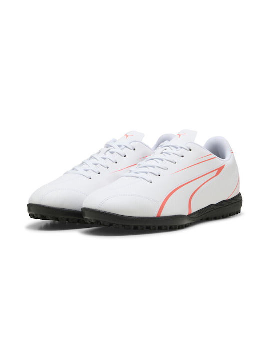 Puma Vitoria TT Low Football Shoes with Molded Cleats Beige