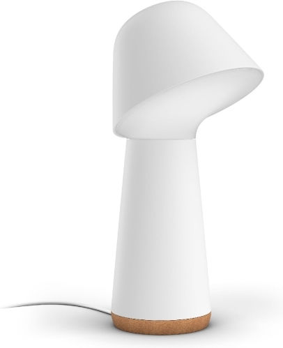 Philips Table Lamp LED with White Shade and Base