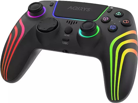 Aqirys Themis Ασύρματο Gamepad για Android / PC / PS3 / PS4 / iOS Μαύρο