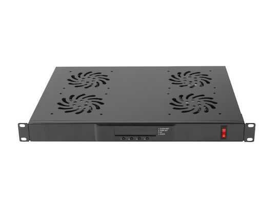 Lanberg Rack Fan AK-1503-B 1 Piece