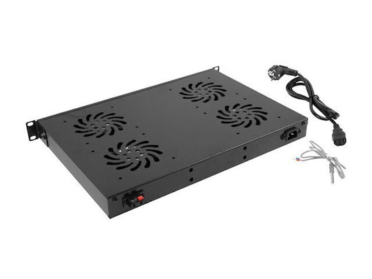 Lanberg Rack Fan AK-1503-B 1 Piece