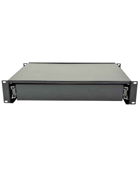 Adastra 19rd2u 2u Заключващо се чекмедже за шкаф 19" 3 безлихвени вноски
