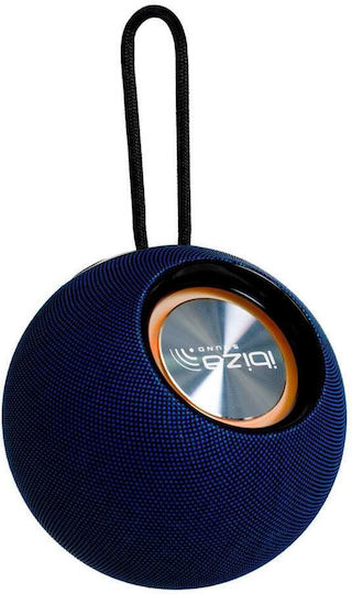 Ibiza Sound Boomy Ηχείο Bluetooth 5W με Διάρκεια Μπαταρίας έως 5 ώρες Μπλε
