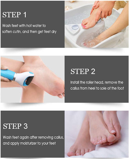 Rechargeable Electric Foot File for Heels & Calluses Dx-20