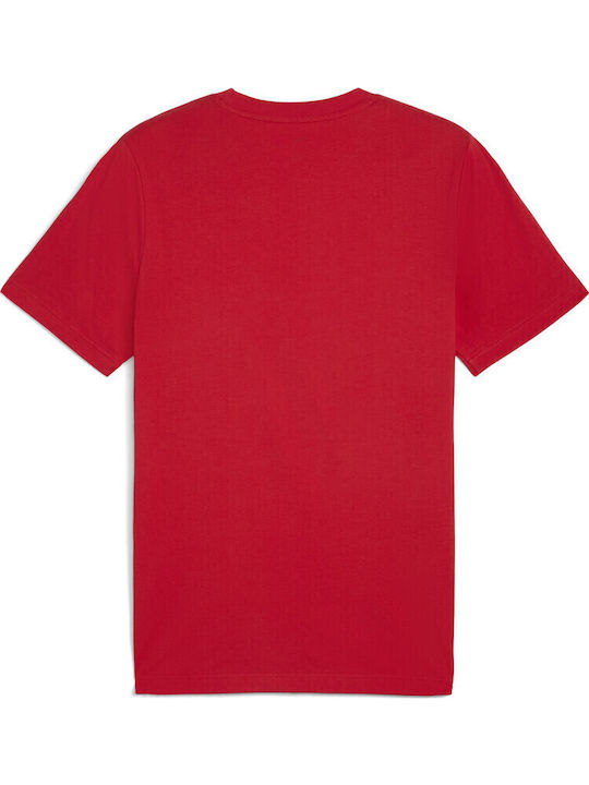 ESS Tape Sportliches T-Shirt Rot