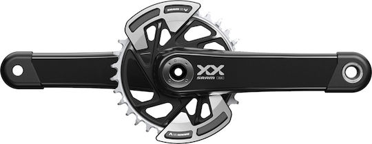 Δισκοβραχιονας Sram Xx Eagle Q174 Cl55 Dub Mtb Wide 175mm Black 2-guards 32t T-type