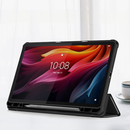 Flip Cover Rezistentă Negra (Lenovo Tab K11 Plus)