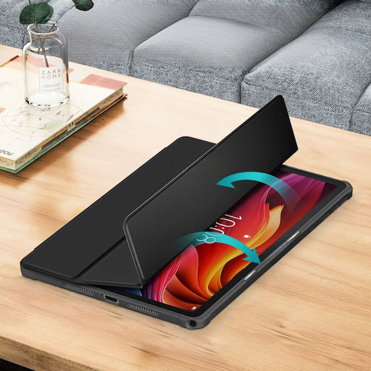 Flip Cover Rezistentă Negra (Lenovo Tab K11 Plus)