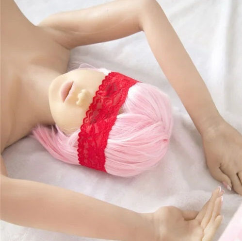 Naughty Toys BDSM Μάσκα Δαντελωτά Καλύπτρα Ματιών σε Κόκκινο Χρώμα