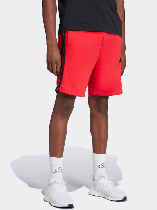 3-stripes Αθλητική Ανδρική Βερμούδα Κοκκινο