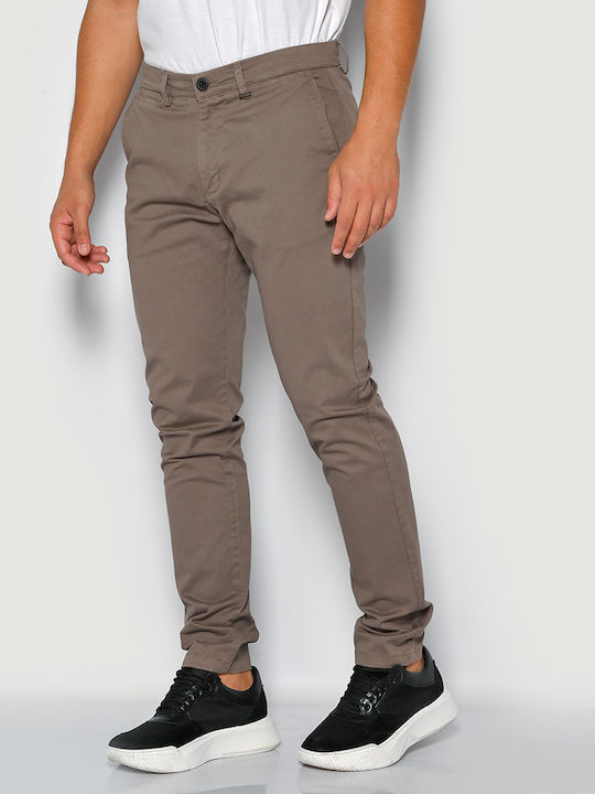 Brokers Jeans Παντελόνι Chino Γκρι