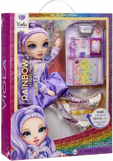 MGA Entertainment Rainbow High Sparkle Shine Viola Κούκλα για 4+ Ετών 27.94εκ.