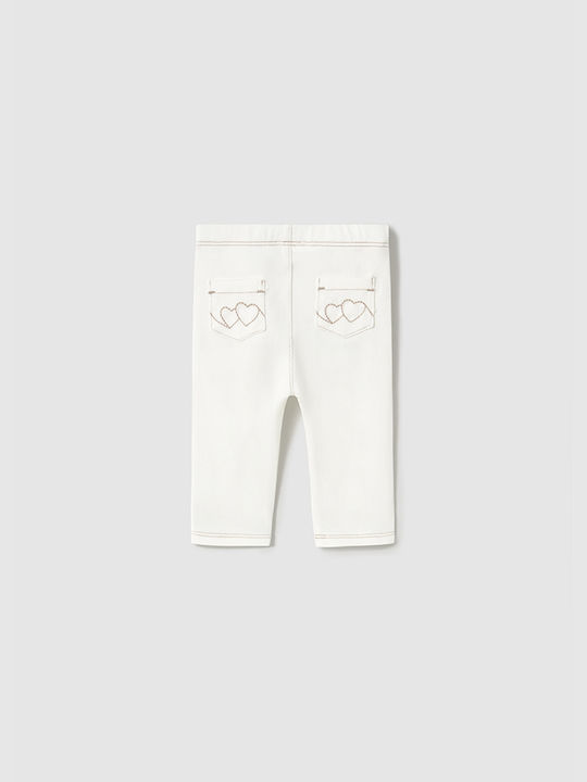 Mayoral Kids Long Legging White