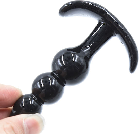 Naughty Toys Anal Plug Klein Schwarz 9cm