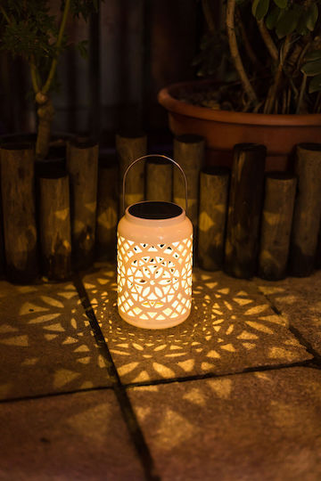 Lustră Decorativă Lampion Alb
